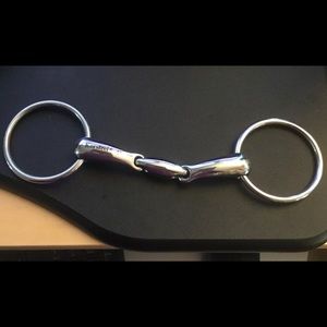 Korsteel loose ring lozenge snaffle bit